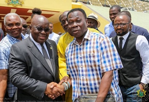 DK Poison and Nana Addo