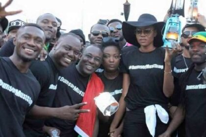 DumsorMustStop protestors in 2015
