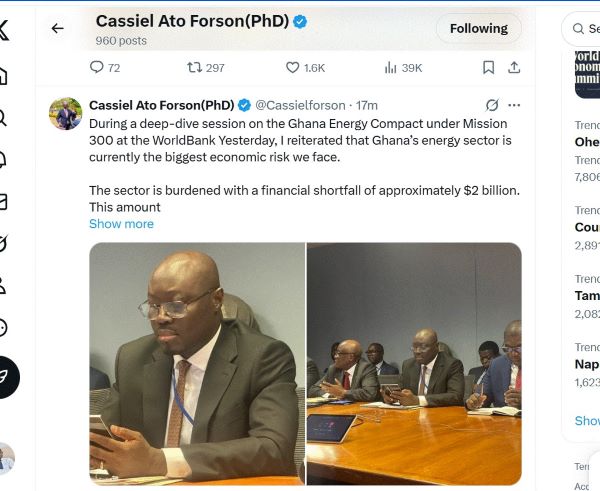 Ato Forson at the IMF/World Bank Spring meeting